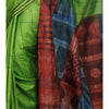 Green & Grey Silk Saree