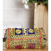 Pochette afghane brodée multicolore (100000052898)