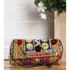 Pochette afghane brodée multicolore (100000052898)