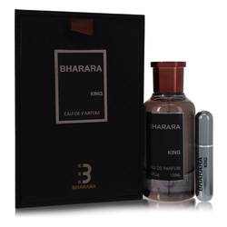 Eau de parfum en vaporisateur Bharara King + vaporisateur de voyage rechargeable par Bharara Beauty