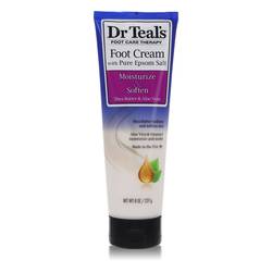 Crème pour les pieds au sel d'Epsom pur du Dr Teal Crème pour les pieds au sel d'Epsom pur avec beurre de karité, aloe vera et vitamine E par le Dr Teal