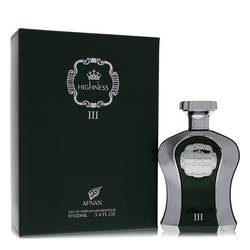 Eau de parfum en vaporisateur His Highness Green (unisexe) par Afnan