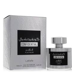 Lattafa Confidential Platinum Eau De Parfum Spray (Unisexe) Par Lattafa