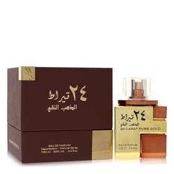 Lattafa 24 Carat Pure Gold Eau De Parfum Vaporisateur (Unisexe) Par Lattafa