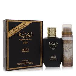 Lattafa Raghba Man Eau De Parfum Spray plus 1,7 oz Déodorant Spray Par Lattafa