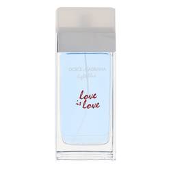 Eau de toilette Light Blue Love Is Love en vaporisateur (testeur) par Dolce &amp; Gabbana