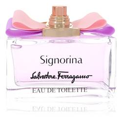 Signorina Eau De Toilette Spray (Testeur) Par Salvatore Ferragamo