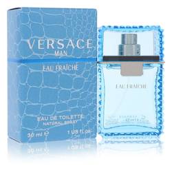 Versace Man Eau Fraiche Eau De Toilette Spray (Bleu) Par Versace