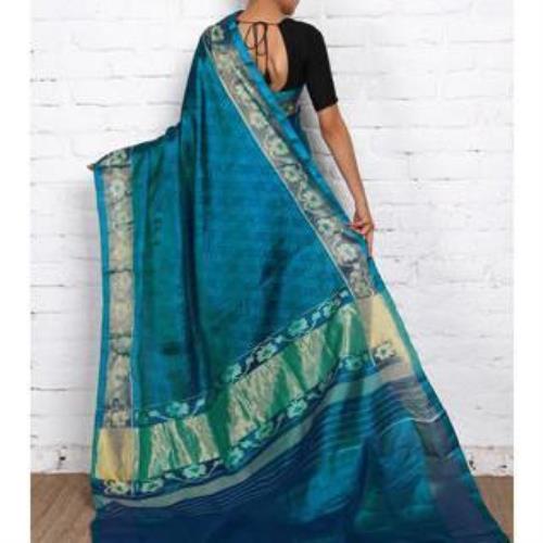 Firozi Silk Saree