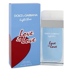 Hellblaues Love Is Love Eau de Toilette Spray von Dolce &amp; Gabbana